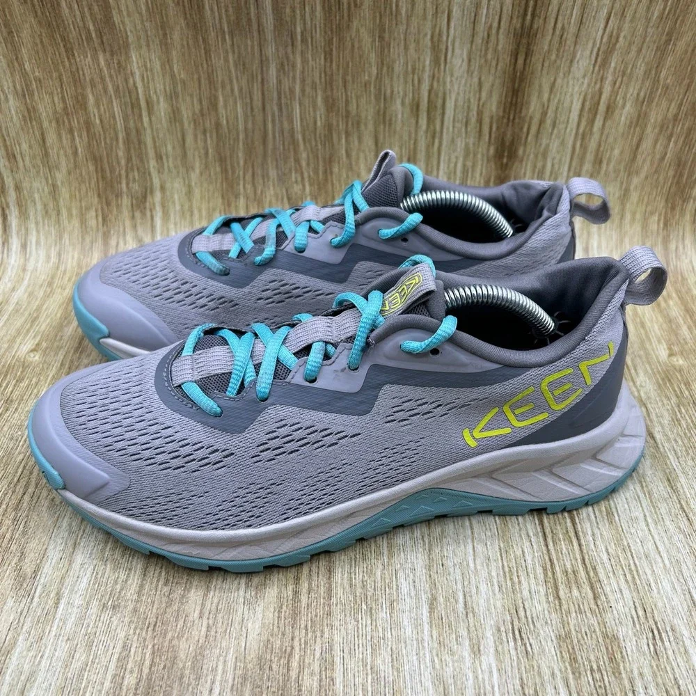 KEEN Versacore Women's Size 8 Grey Blue Trail Walking Shoes Sneakers‎ 1029008